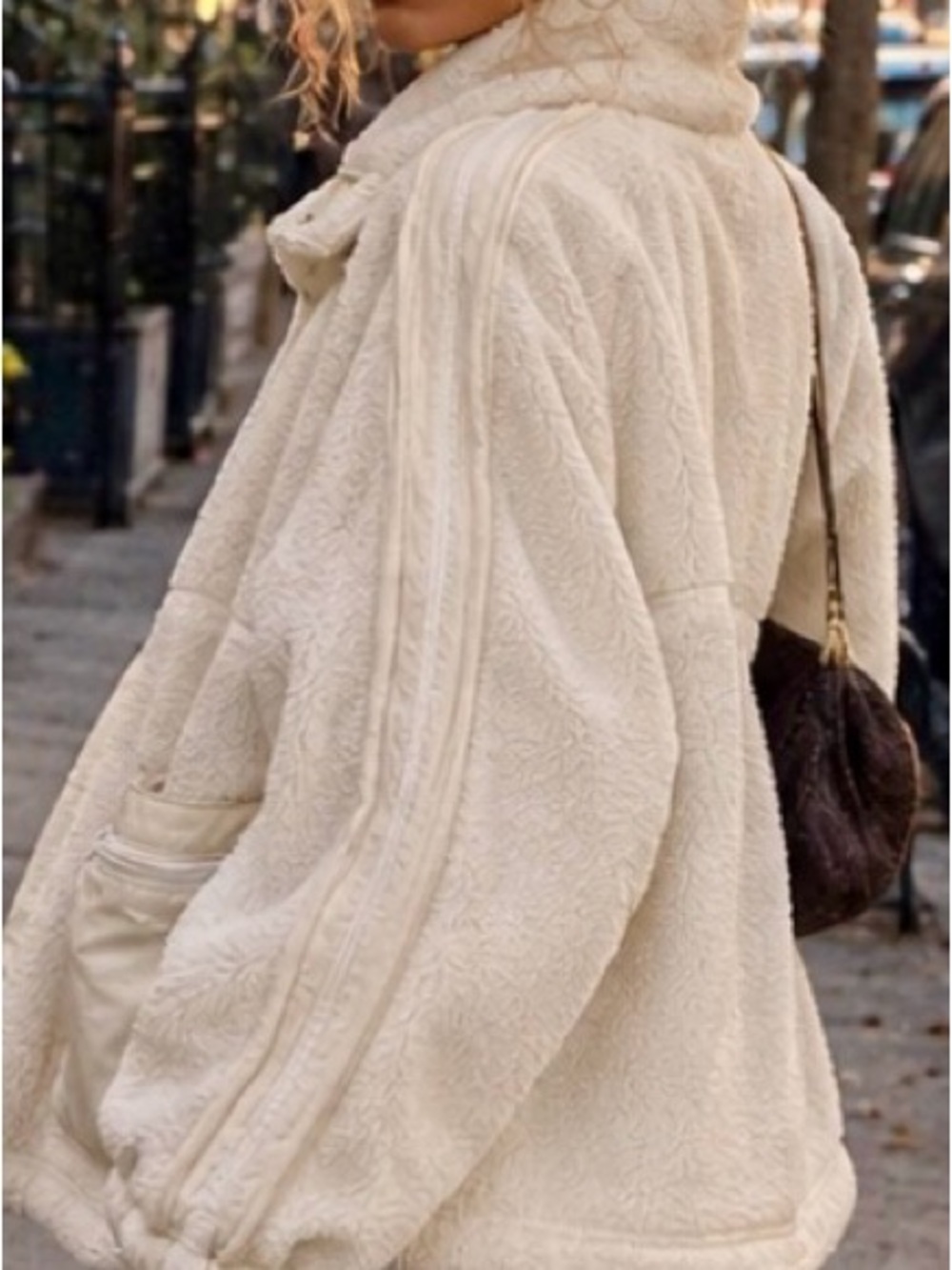 FREE PEOPLE | Teddy Jacket Zips and Bottons w/ Pockets